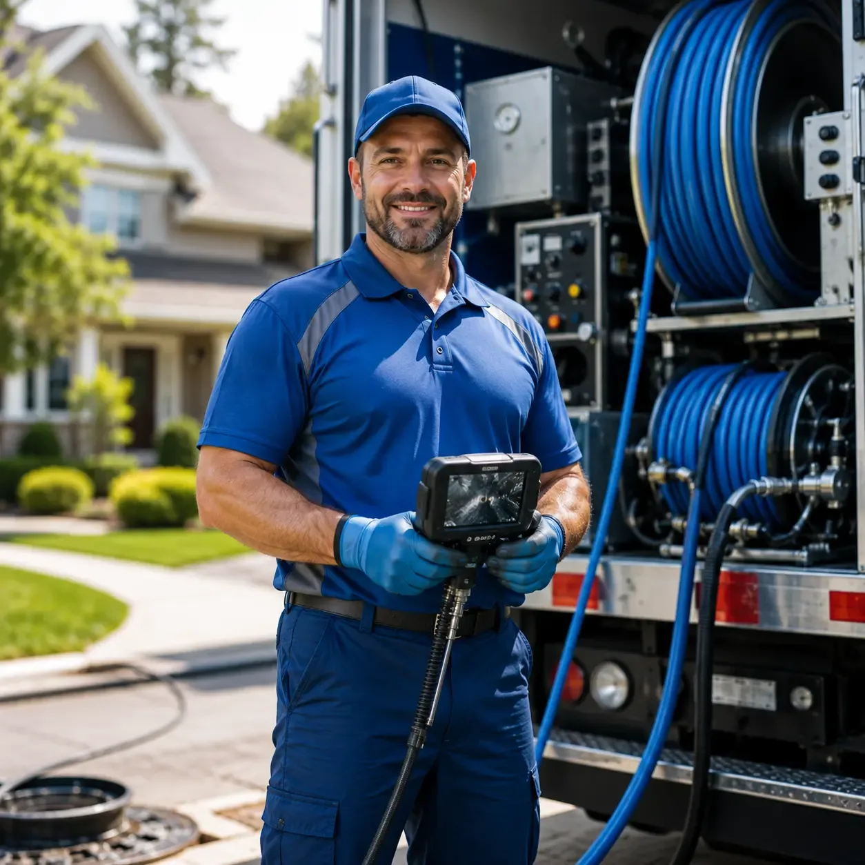 Local outdoor drain cleaning specialists in Bellaire, TX